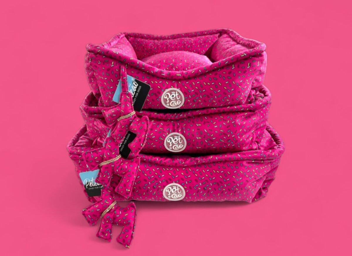 Cama Aconchego Granulado Pink Petcão - Imagem 1